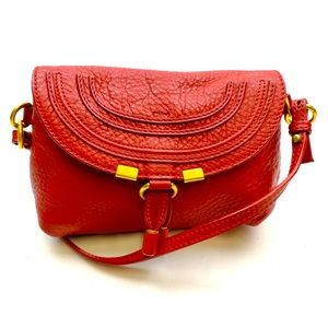Chloé Marcie Pochette Leather Crossbody Bag. Authentic!